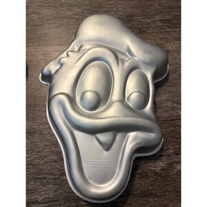 Wilton Donald Duck Cake Pan‎ Vintage Disney Aluminum Bakeware 515-507 Korea